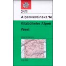 34/1 Kitzbüheler Alpen (West) 1:50.000