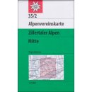 35/2 Zillertaler Alpen (Mitte) 1:25.000