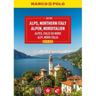 Alpen Norditalien 1:300.000