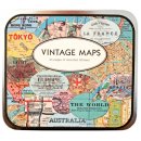 Vintage Maps Stickers