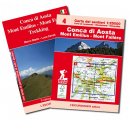 04 Conca di Aosta / Pila - Mont Emilius 1:25.000