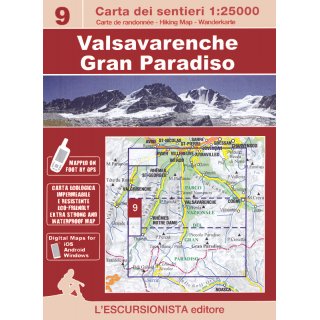 09 Valsavarenche / Gran Paradiso 1:25.000