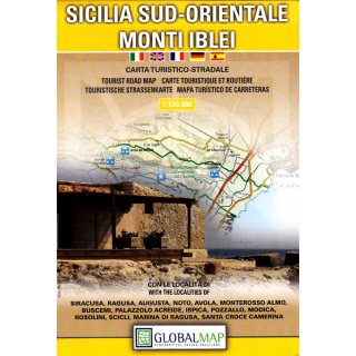 Sicilia Sud-Orientale, Monti Iblei 1:120.000