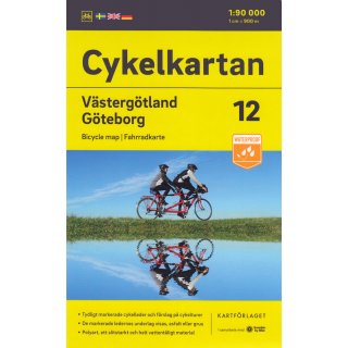 12 Västergötland/Göteborg 1:90.000