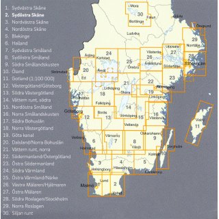 12 Vstergtland/Gteborg 1:90.000