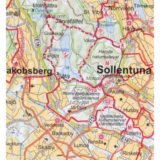 28 Roslagen (Sd)/Stockholm  1:90.000