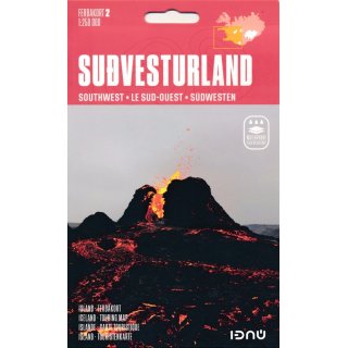 2 S&uuml;dwest-Island 1:250.000