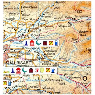 Qarshi 1:23.000 / 1:500.000