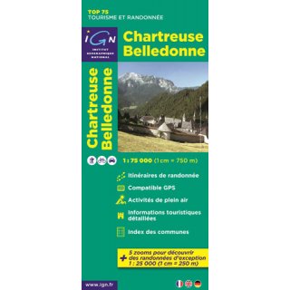 2 Chartreuse Belledonne 1:75.000