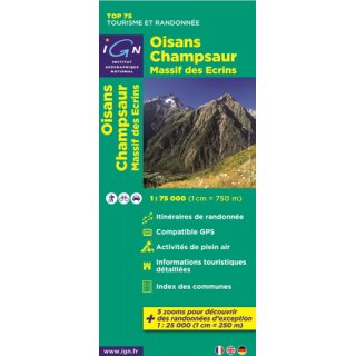 06 Oisans Champsaur/Massif des Ecrins 1:75.000