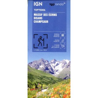 06 Oisans Champsaur/Massif des Ecrins 1:75.000
