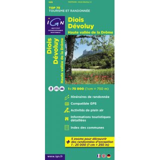 09 Diois/Dvoluy 1:75.000