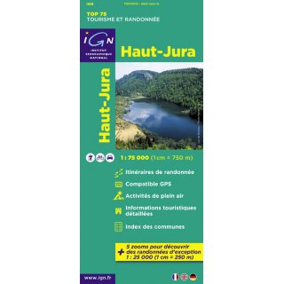 12 Haut-Jura 1:75.000