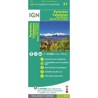 21 Pyrnes Catalanes 1:75.000