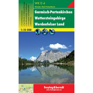 Garmisch-Partenkirchen-Wettersteingebirge-Werdenfelser Land 1:25.000