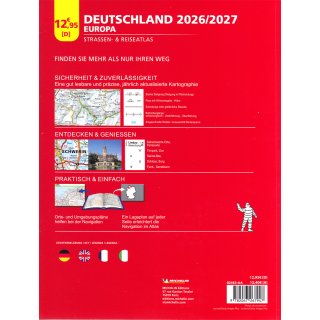 Deutschland Europa 2026/2027 1:300.000