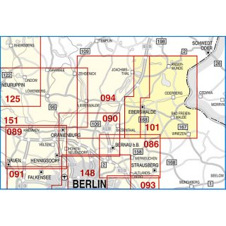 101 Angermnde, Eberswalde, Bad Freienwalde 1:50.000