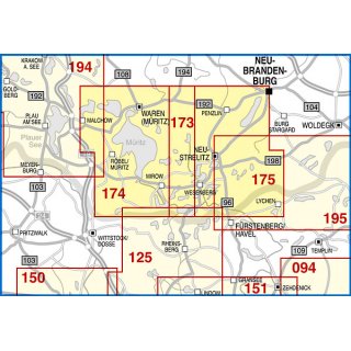 173 Mritz-Nationalpark 1:50.000