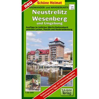 175 Neustrelitz, Wesenberg und Umgebung 1:50.000