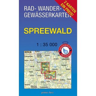 Spreewald Karten-Set 1:35.000