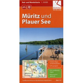 00 Mritz und Plauer See 1:50.000