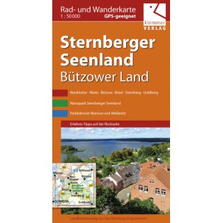 180  Sternberger Seenplatte 1:50.000