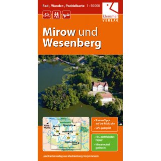 150 Mirow und Wesenberg 1:50.000