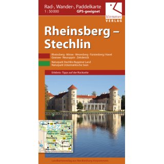 160 Rheinsberg - Stechlin 1:50.000