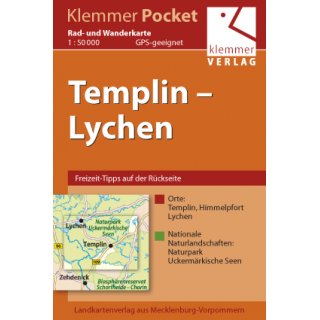 142 Templin - Lychen 1:50.000