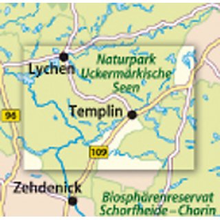 142 Templin - Lychen 1:50.000