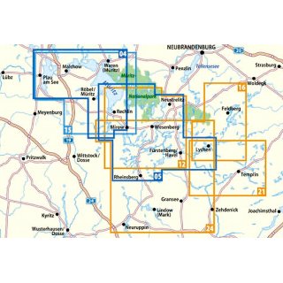 142 Templin - Lychen 1:50.000