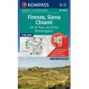 WK 2458 Firenze, Siena, Chianti 1:50.000