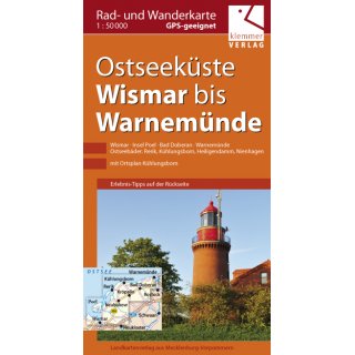 620 Ostseekste Wismar bis Warnemnde 1:40.000