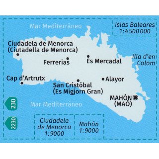 Menorca 1:50.000