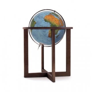 Handkaschierter Stand-Leuchtglobus DFN 50 70, � 50 cm