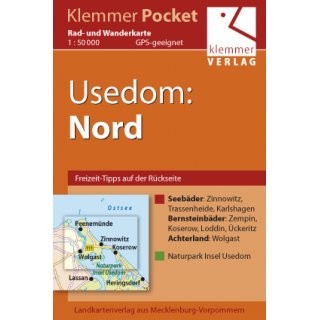673 Usedom: Nord 1:50.000