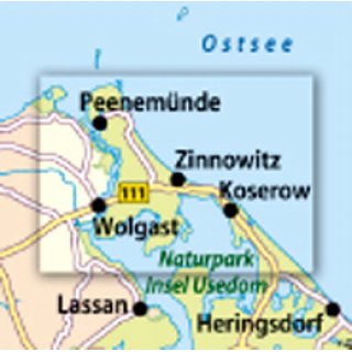 673 Usedom: Nord 1:50.000
