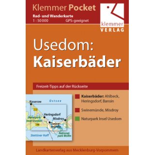 671 Usedom: Kaiserbäder 1:50.000