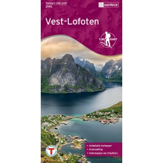 Vest-Lofoten 1:50.000