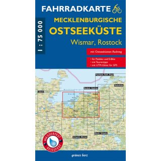 Mecklenburgische Ostseek&uuml;ste 1:75.000