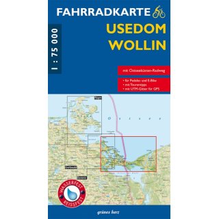 Usedom/Wollin 1:75.000