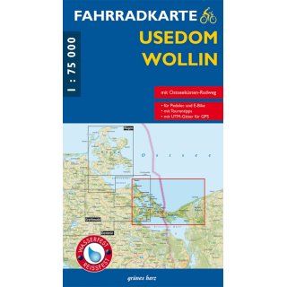 Usedom/Wollin 1:75.000