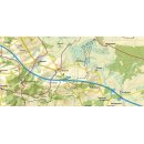 Die gro&szlig;en mecklenburgischen Seen 1:75.000