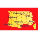 Frankreich, S&uuml;d- 1:1.000.000