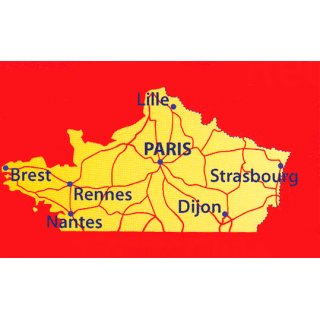 Frankreich, Nord- 1:1.000.000