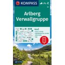 WK   33 Arlberg/Verwallgruppe 1:50.000