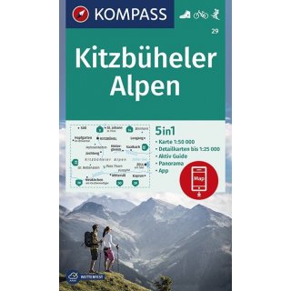WK   29 Kitzbüheler Alpen 1:50.000