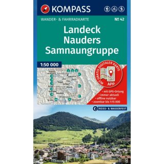 WK   42 Landeck/Nauders/Samnaungruppe 1:50.000
