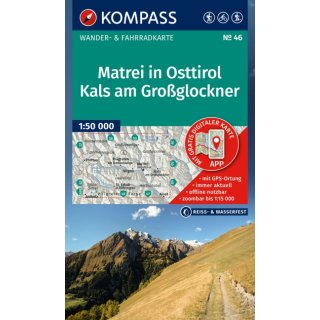 WK   46 Matrei in Osttirol/Kals am Groglockner 1:50.000