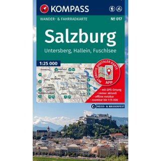 WK  017 Salzburg und Umgebung 1:25.000